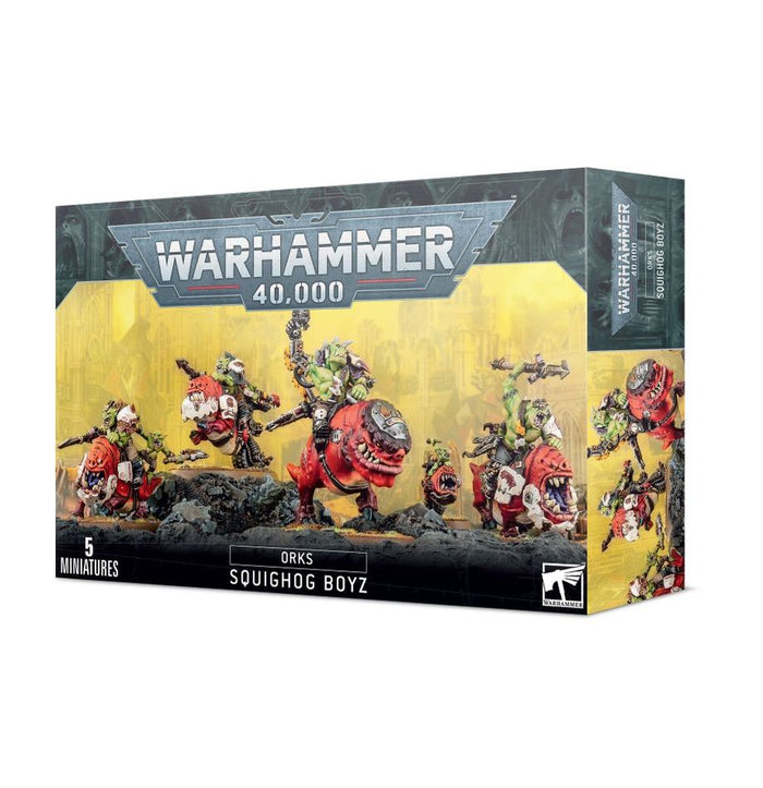 GW - Warhammer 40k Orks: Squighog Boyz  (50-54)