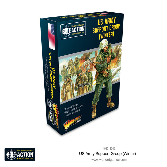 Warlord - Bolt Action: US Army Winter Support Group (Metal)