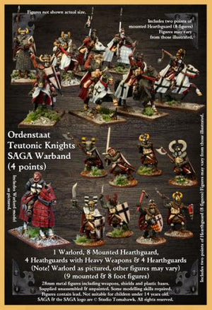 Gripping Beast - SAGA: Ordenstaat / Teutonic Knights Starter Warband
