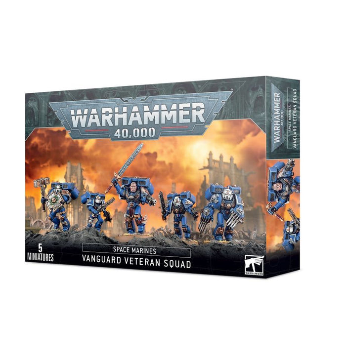 GW - Warhammer 40k Space Marines: Vanguard Veteran Squad  (48-18)