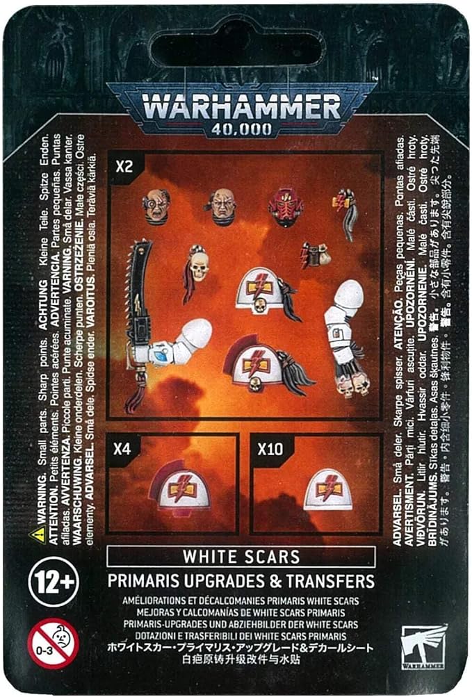 GW - Warhammer 40k White Scars: Primaris Upgradesn & Transfers (55-23)