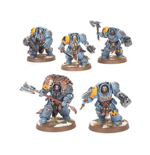 GW - Warhammer 40k Space Wolves: Wolf Guard Terminators  (53-36)