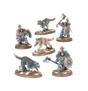 GW - Warhammer 40k Space Wolves: Wolf Guard Headtakers  (53-29)