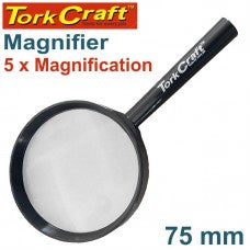 Tork Craft - Magnifier 75mm 5 x Magnification (Hand Held)