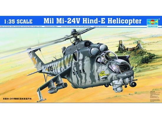 Trumpeter - 1/35 Mil Mi-24V Hind-E