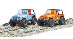 Bruder - Jeep Cross Country Racer Blue w/Driver
