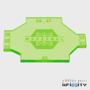 Warsenal - Infinity Gap Keys - Fluorescent Green