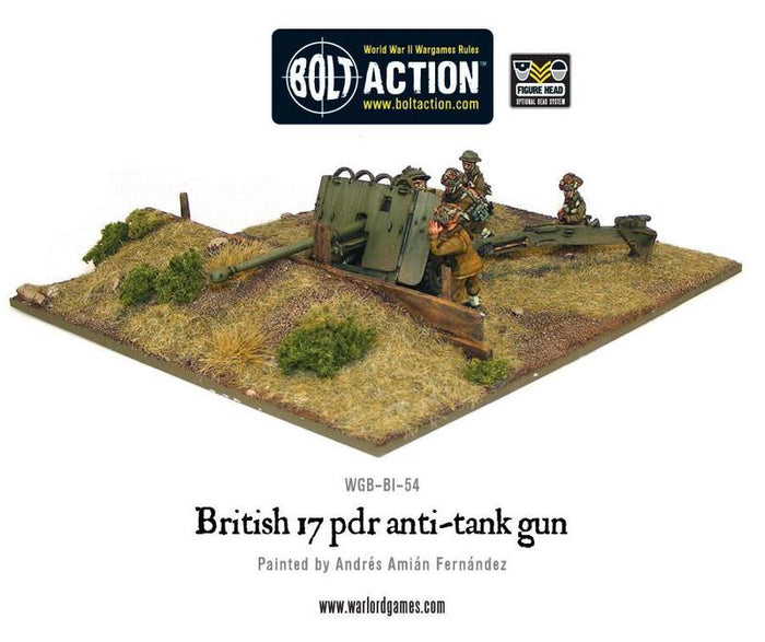 Warlord - Bolt Action  British Army 17pounder Anti-tank Gun