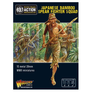 Warlord - Bolt Action  Japanese Bamboo Spear Fighter squad