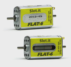 Slot.It - Motor Flat-6 20.5k Rpm 200g*Cm (MN09CH) (Box Stock)