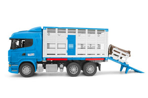Bruder - Scania R-Series Cattle Truck w/1 cattle