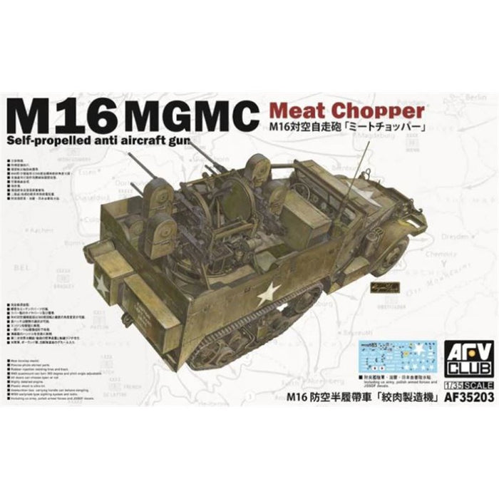 AFV Club - 1/35 M16 MGMC "Meat Chopper" Self-Propelled Anti-Aircraft Gun
