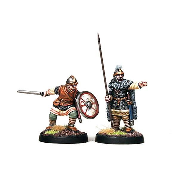 Footsore Miniatures - Gawain and Galahad