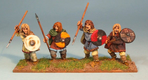 Footsore Miniatures - Young Saxon Warriors