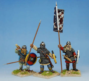 Footsore Miniatures - Early Saxon Heavy Infantry Command