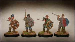 Footsore Miniatures - Late Saxon Fyrd Warriors 2