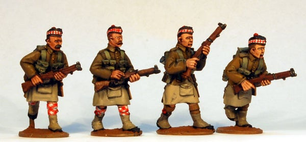 Footsore Miniatures - Highlanders Advancing