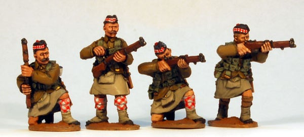 Footsore Miniatures - Highlanders Firing