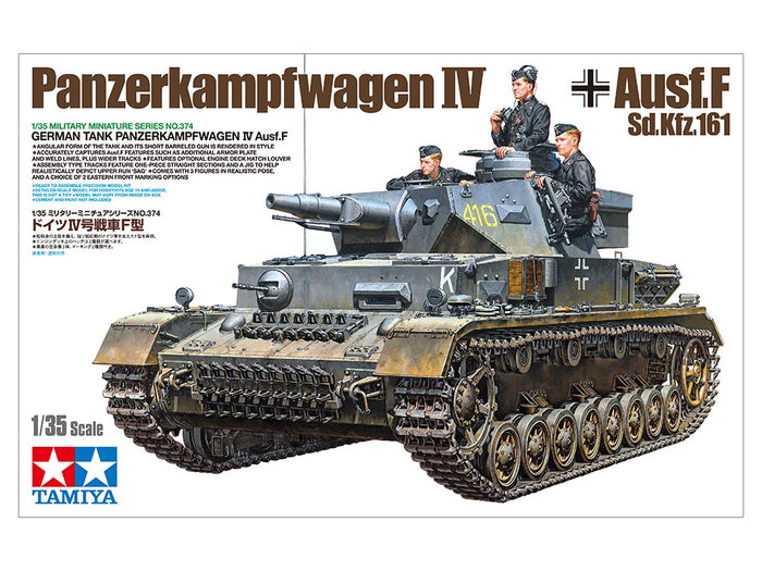 Tamiya - 1/35 German Tank PZKW IV Ausf.F