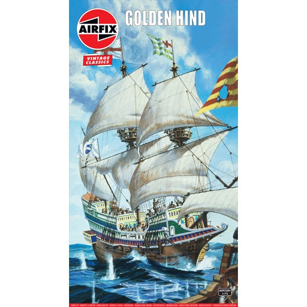 Airfix - 1/72 Golden Hind (Vintage Classics)