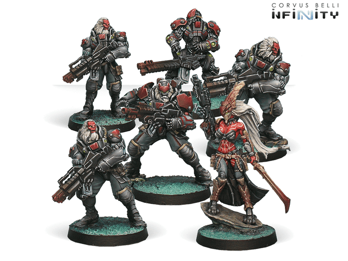 Infinity - Combined Army: Morat Aggression Forces (Sectorial Starter Pack)