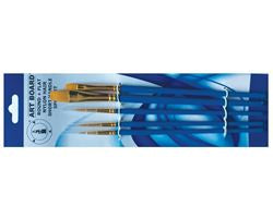ArtBoard - Nylon Brush Set 5pcs (Blue Handle)