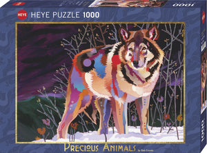 Heye - Precious Animals - Night Wolf (1000pcs)