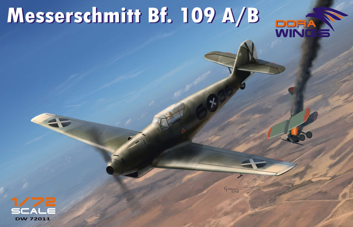 Dora Wings - 1/72 Messershmitt Bf.109 A/B Legion Condor