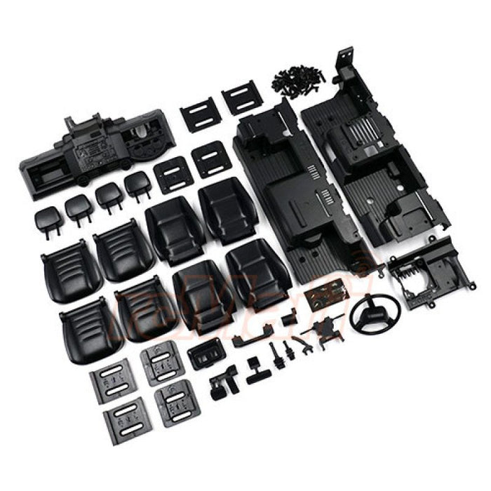 GRC - Cockpit Interior Kit Black For Traxxas TRX-4 Defender