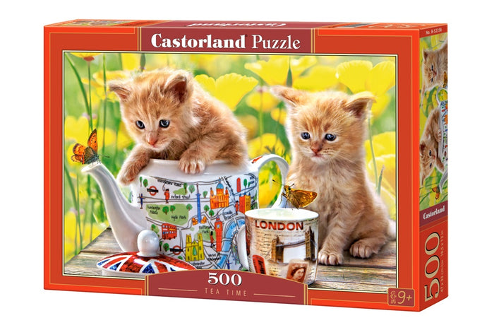 Castorland - Tea Time (Cats)  (500pcs)