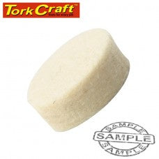 Tork Craft - Mini Felt Polishing Point Wheel 25.4mm Dia x 8mm Shank