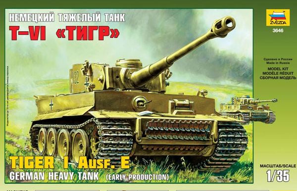 Zvezda - 1/35 Tiger I Early (Kursk)