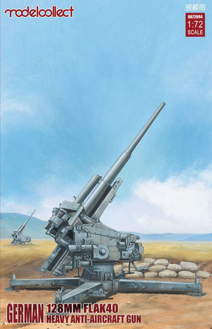 Modelcollect - German 128mm Flak40 Heavy Anti-Aircraft Gun