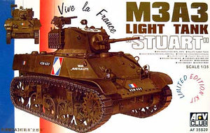 AFV Club - 1/35 M3A3 Stuart Light Tank (Free French)