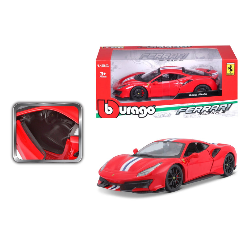 Burago - 1/24 Ferrari 488 Pista – Jix Hobbies