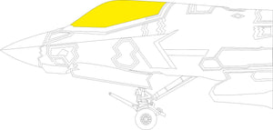 Eduard - 1/32 F-35A Tface Masking Sheet (for Trumpeter) JX314