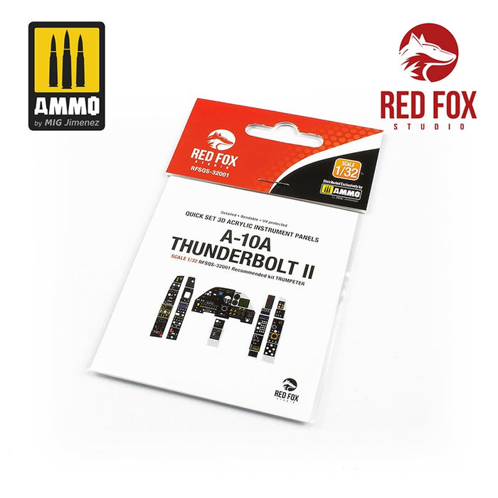 Red Fox Studio 32001 - 1/32 A-10A Thunderbolt II (for Trumpeter kit)