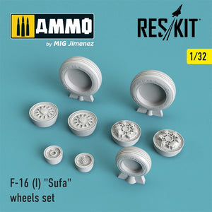 Reskit - 1/32 F-16 (I) "Sufa" Wheels Set (RS32-0026)