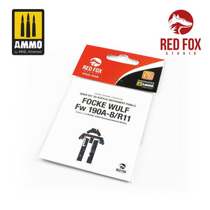 Red Fox Studio 32006 - 1/32 Focke-Wulf Fw190 A-8/R11 (for Revell kit)