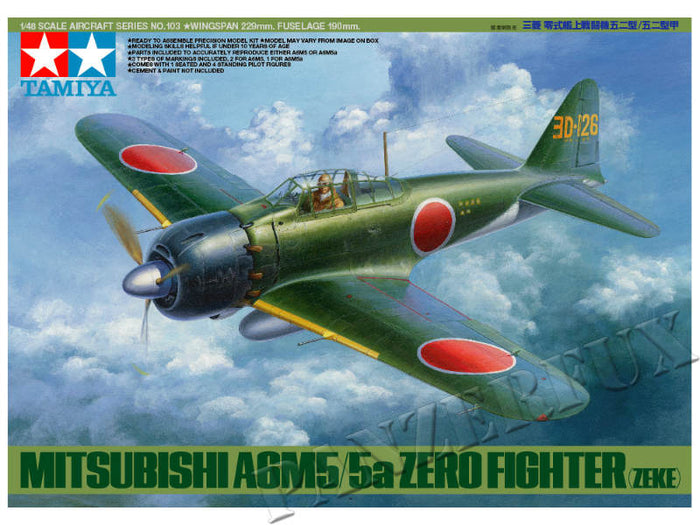 Tamiya - 1/48 A6M5 / 5a Zero (Zeke)