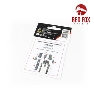 Red Fox Studio 48083 - 1/48 F/A-18A Hornet (for Kinetic kit)