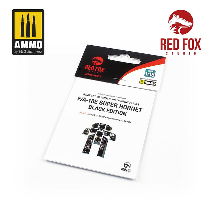 Red Fox Studio 48002 - 1/48 F/A-18E Super Hornet BE (for Revell kit)