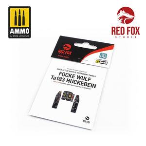 Red Fox Studio 48007 - 1/48 Focke-Wulf Ta 183 Huckebein (for Academy kit)