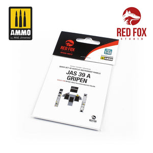 Red Fox Studio 48012 - 1/48 JAS 39 A Gripen (for Italeri kit)