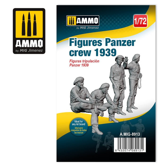 AMMO 8913 - 1/72 Panzer crew 1939