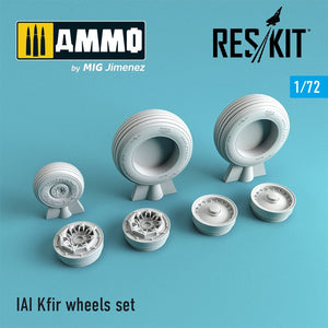 Reskit - 1/72 IAI Kfir Wheels Set (RS72-0051)