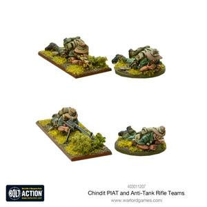 Warlord - Bolt Action  Chindit PIAT and anti-tank rifle teams