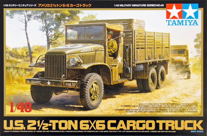 Tamiya - 1/48 US 2.5ton 6x6 Cargo Truck