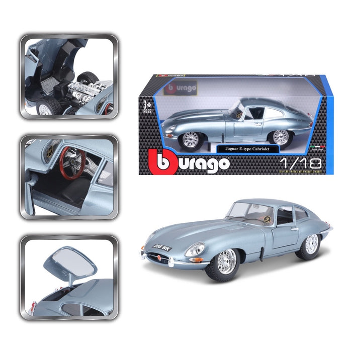 Burago - 1/18 Jaguar E Coupe 1961