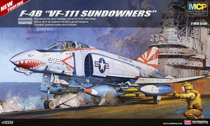 Academy - 1/48 F-4B Phantom Sundowners